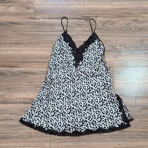Victoria Secret Leopard Print Cami Nightgown